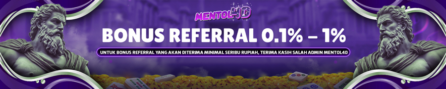 Bonus Referral MENTOL4D